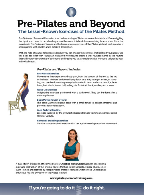 Pilates − A Teachers' Manual: Exercises with Mats and Equipment for  Prevention and Rehabilitation PDF